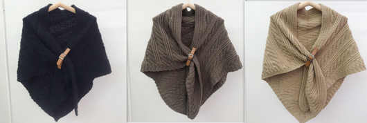 Poncho Triangular de Cuero Hueco Estilo Coreano - Abrigo Elegante de Color Liso - Image 22