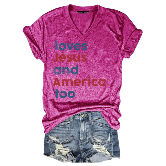 Blusa Casual Versátil de Manga Corta para Mujer