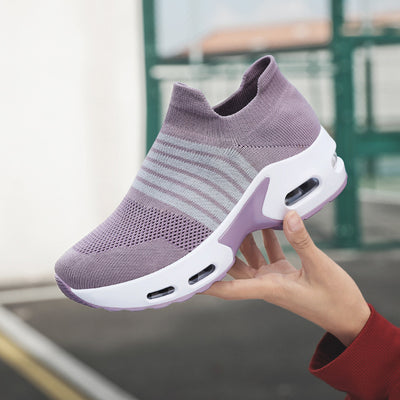 Tenis Deportivos Mujer Malla Transpirable Suela Suave Verano - Image 12