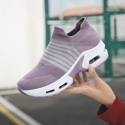 Tenis Deportivos Mujer Malla Transpirable Suela Suave Verano - Image 12