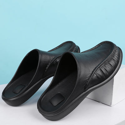 Sandalias de Cuero para Hombre Verano - Cómodas, Antideslizantes y Talla Grande - Image 16