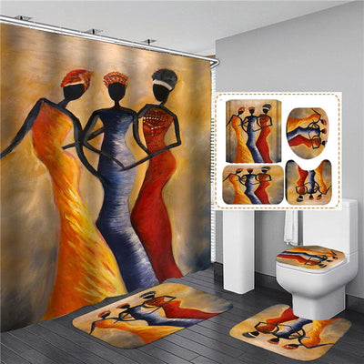 Cortina de Baño Impermeable con Impresión 3D Digital en Poliéster - Image 2