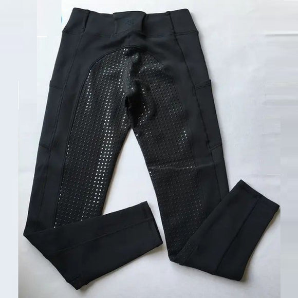 Pantalones Ecuestres Otoño-Invierno de Alto Rendimiento para Adultos y Niños