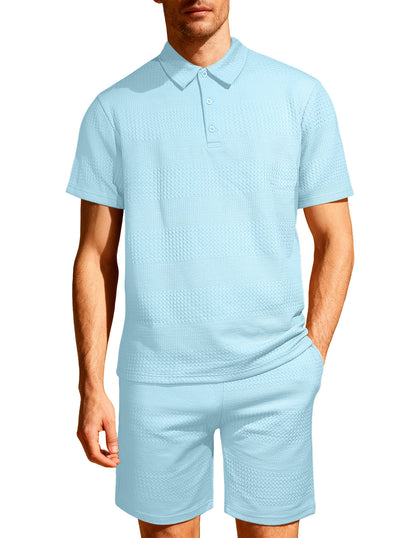 Conjunto Deportivo Hombre Jacquard Suelta Comodidad Total - Image 10