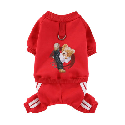 Ropa Térmica Kung Fu para Perros - Forro Polar Abrigador - Image 5