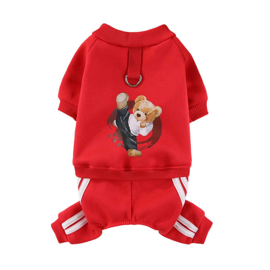 Ropa Térmica Kung Fu para Perros - Forro Polar Abrigador - Image 5