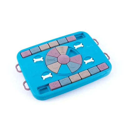 Comedero Interactivo Puzzle para Perros y Gatos - Juguete Educativo Comedera Lenta