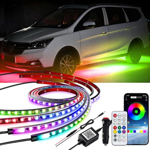 Kit de Luces LED RGB para Chasis de Moto | Iluminación Ambiental - Image 13