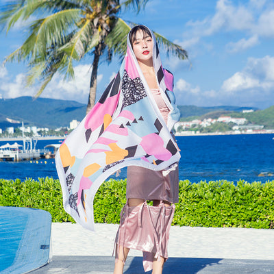 Bufanda Étnica Larga Estilo Coreano para Verano y Otoño - Image 19