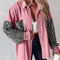 Women's Snakeskin Print Off-Shoulder Blouse