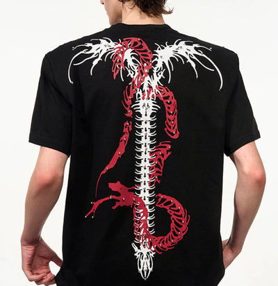 Remera Acolchada Rivet Backbone Spirit Snake Manga Corta - Image 3