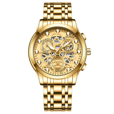 Reloj de Negocios Hueco para Hombre sin Mecanismo Visible - Image 12