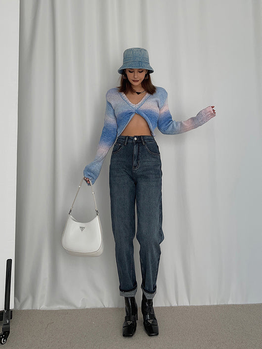 Suéter Oversize Cuello V Suave y Cómodo para Mujer - Image 17