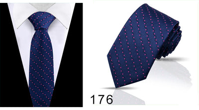 Corbata Casual Ejecutiva de Poliéster Jacquard para Hombre - Image 64