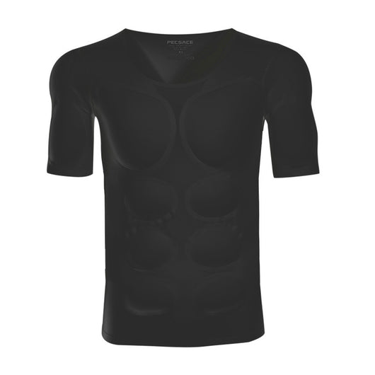 Camiseta Moldeadora con Relleno de Hombros Invisible para Hombre - Image 13