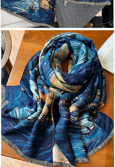 Pashmina Artificial Elegante - Chal de Moda con Estilo Premium - Image 14