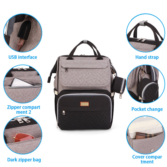 Mochila Bandolera Impermeable de Gran Capacidad Multifuncional - Image 2