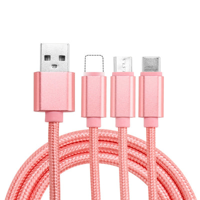 Cable de Datos Trenzado Nylon 3 en 1 - Image 12