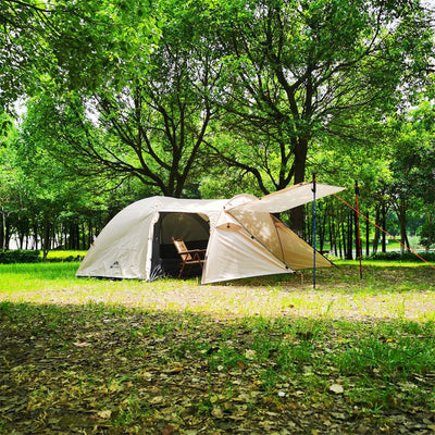 Carpa Familiar Impermeable con Postes de Aluminio para Lluvia Intensa - Image 11