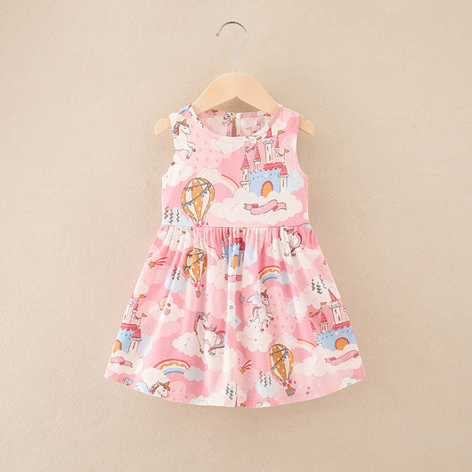 Vestido Falda Línea A para Niñas - Tallas Pequeña y Mediana - Image 15