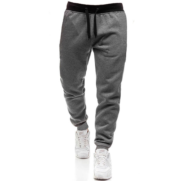 Pantalones Deportivos Holgados de Colores Sólidos para Hombre