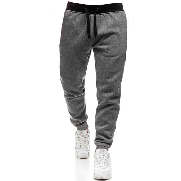 Pantalones Deportivos Holgados de Colores Sólidos para Hombre