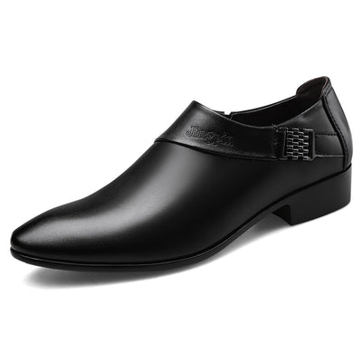 Zapatos Formales de Cuero con Cierre Elástico para Hombre - Image 8