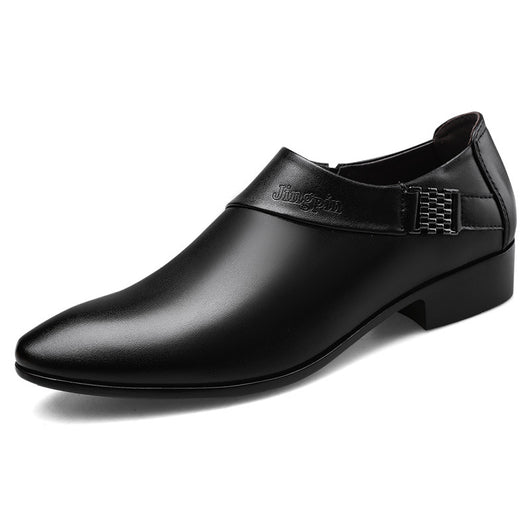 Zapatos Formales de Cuero con Cierre Elástico para Hombre - Image 8