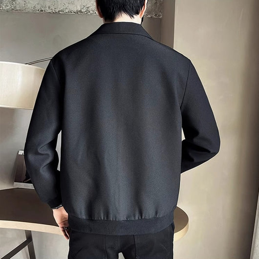 Chaqueta Casual para Hombre en Tono Café - Perfecta para Primavera y Otoño - Image 15