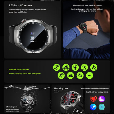 Reloj Inteligente con Llamadas Bluetooth y Cámara TFT - Image 19