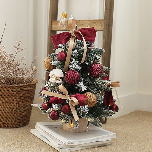 Árbol de Navidad DIY de PE para Decorar tu Escritorio - Image 4