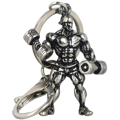 Llavero Metálico Atleta Musculoso - Accesorios Fitness - Image 7
