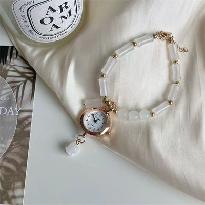 Reloj de Cuarzo para Mujer con Pulsera Nudo Bambú Estilo Chino - Image 9