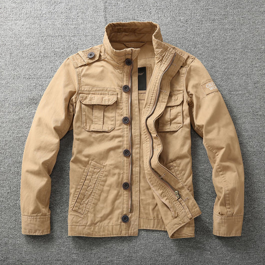 Chaqueta de Trabajo Camuflaje Otoño para Hombre - Image 7