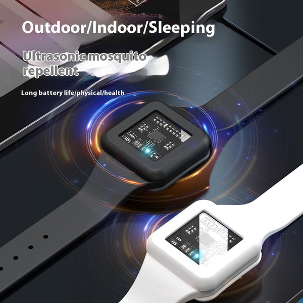 Reloj Repelente de Mosquitos Ultrasónico