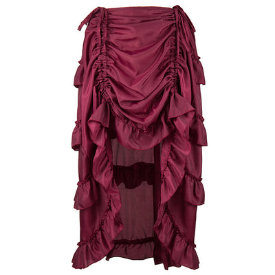 Falda Corset Irregular Piratas del Caribe - Estilo Gótico Corsé - Image 10