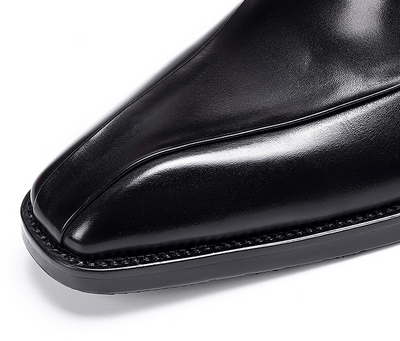 Zapatos de Cuero Genuino con Punta Fina para Hombre - Calzado Ejecutivo Premium - Image 12
