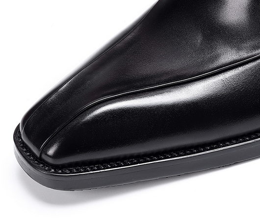 Zapatos de Cuero Genuino con Punta Fina para Hombre - Calzado Ejecutivo Premium - Image 12