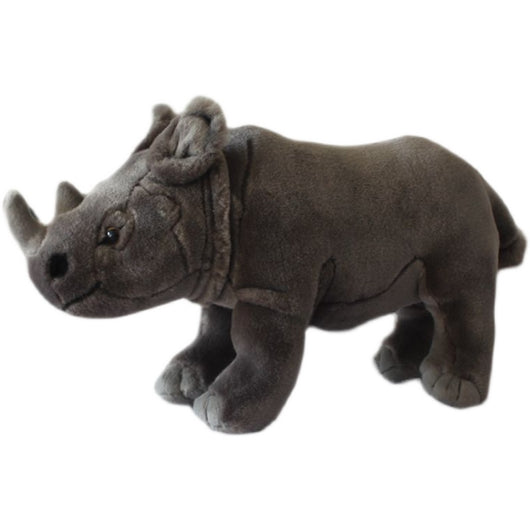 Peluche Rinoceronte de Dos Cuernos Realista - Image 9
