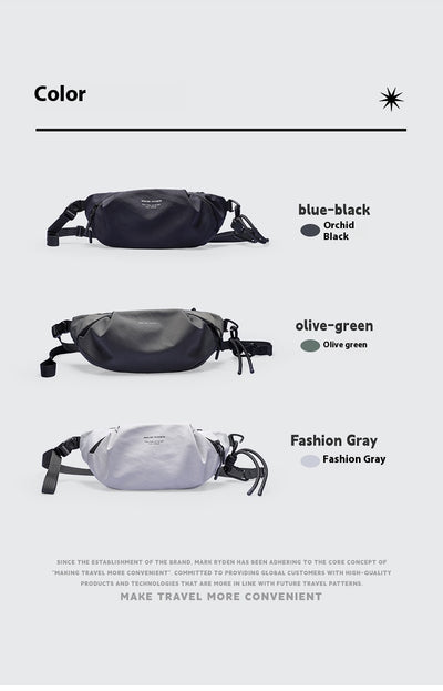Bolsa Cruzada para Hombre - Mochila Portátil de Pecho y Hombro - Image 11