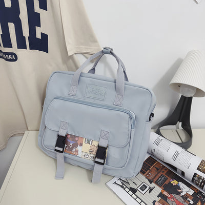 Mochila Tote Ligera Estilo Cute para Adolescentes y Estudiantes Universitarios - Image 8