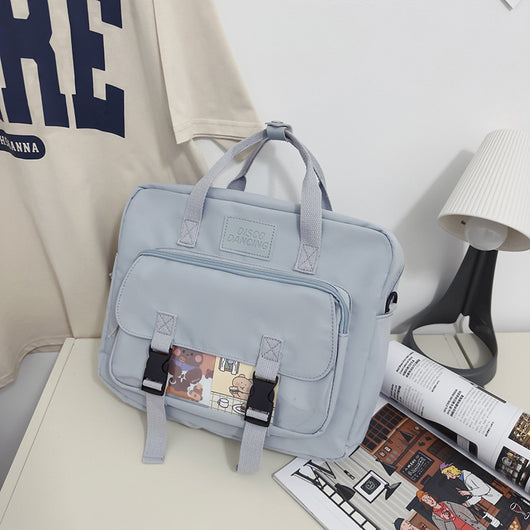 Mochila Tote Ligera Estilo Cute para Adolescentes y Estudiantes Universitarios - Image 8