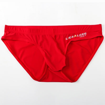 Calzoncillos Brief de Seda de Hielo para Hombre - Ropa Interior Sexy de Cintura Baja - Image 23