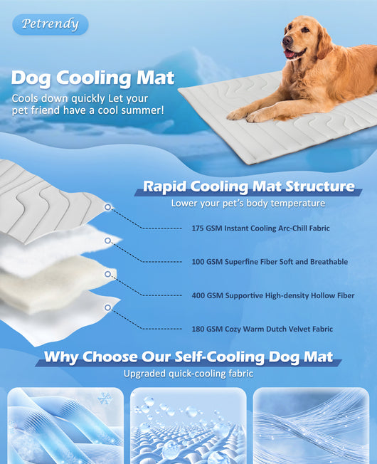 Almohadilla Refrigerante para Mascotas - Colchón Frío Verano Perros y Gatos - Image 10
