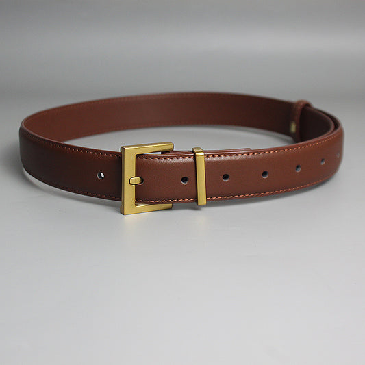 Cinturón de Cuero para Mujer Versátil y Duradero