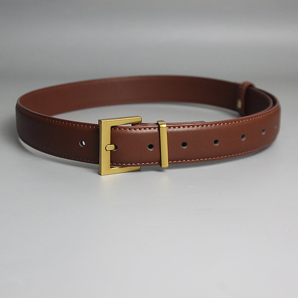 Cinturón de Cuero para Mujer Versátil y Duradero