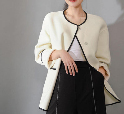 Abrigo de Lana Reversible para Mujer - Image 13