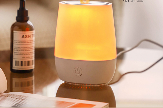 Humidificador Aromaterapia con Llama LED USB Silencioso para Dormitorio - Image 3
