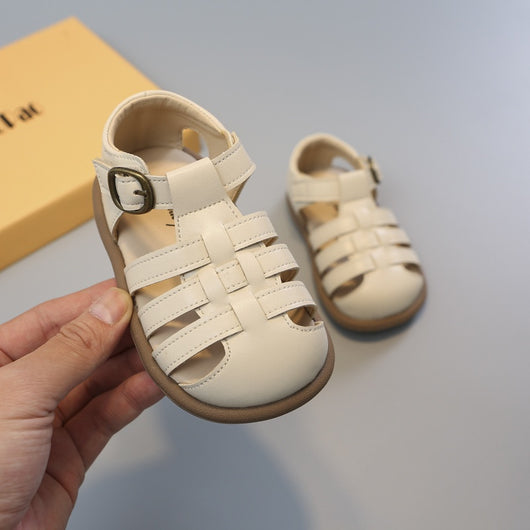Sandalias Tejidas para Niñas - Zapatos Infantiles Romanos con Diseño Calado - Image 9