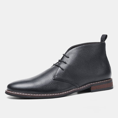 Botas de Trabajo Retro para Hombre Talla Grande con Detalles en Contraste - Image 12